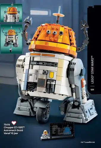 LEGO 75416 Chopper (C1-10P) Astromech Droid aanbieding