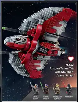 LEGO 75362 Ahsoka Tano's T 6 Jedi Shuttle aanbieding