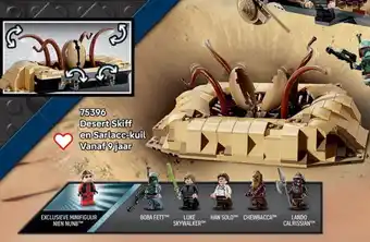 LEGO 75396 Desert Skiff en Sarlacc-kuil aanbieding