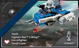 LEGO 75391 Captain Rex™ Y Wing™ microfighter aanbieding