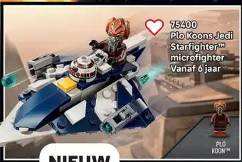 LEGO 75400 Plo Koons Jedi er Starfighter microfighter aanbieding