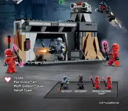 LEGO 75386 Paz Vizsla en Moff Gideon duel aanbieding
