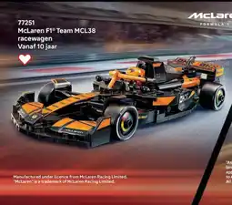 LEGO 77251 McLaren F1 Team MCL38 racewagen aanbieding
