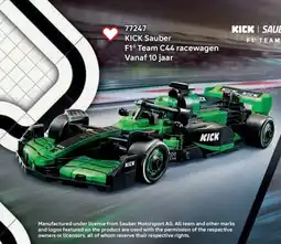 LEGO 77247 Kick sauber f1 team c44 racewagen aanbieding