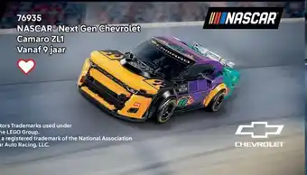 LEGO 76935 Nascar next gen chevrolet camaro ZL1 aanbieding