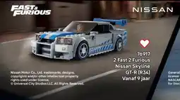 LEGO 76917 2 Fast 2 Furious Nissan Skyline GT R aanbieding