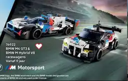 LEGO 76922 BMW M4 GT3 & BMW M Hybrid V8 racewagens aanbieding