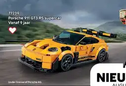 LEGO 77239 Porsche 911 GT3 RS supercar aanbieding