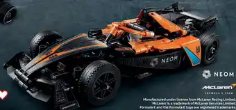 LEGO 42169 Neom mclaren formula e racewagen aanbieding