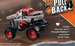 LEGO 42200 Monster Jam ThunderROARUS pull back aanbieding