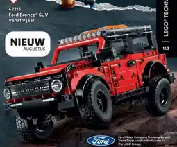 LEGO 42213 Ford BroncoⓇ SUV aanbieding