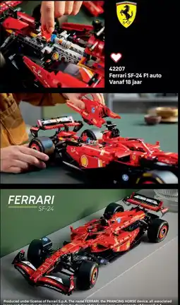 LEGO 42207 Ferrari SF-24 F1 auto aanbieding