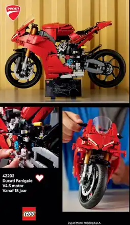 LEGO 42202 Ducati Panigale V4 S motor aanbieding