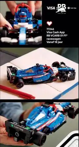 LEGO 77246 Visa Cash App RB VCARB 01 F1® racewagen aanbieding