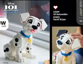 LEGO 43269 101 Dalmatiërs puppy aanbieding