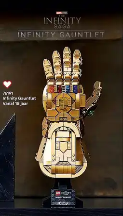 LEGO 76191 Infinity Gauntlet aanbieding