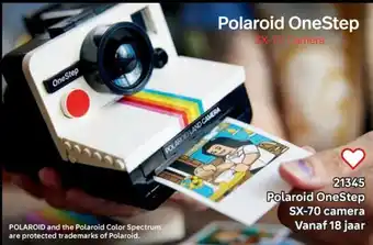 LEGO 21345 Polaroid OneStep SX 70 camera aanbieding