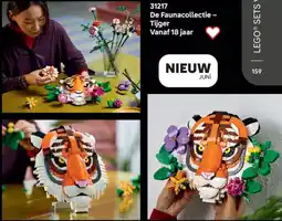 LEGO 31217 De Faunacollectie Tijger aanbieding