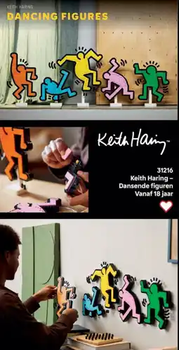 LEGO 31216 Keith Haring Dansende figuren aanbieding
