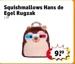 Kruidvat Squishmallows Hans de Egel Rugzak aanbieding