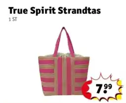 Kruidvat True Spirit Strandtas aanbieding