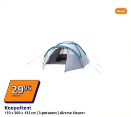 Action Koepeltent aanbieding