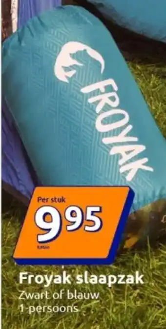 Action Froyak slaapzak aanbieding