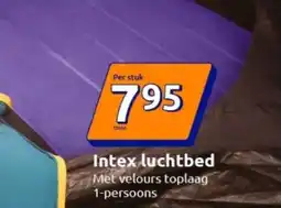 Action Intex luchtbed aanbieding