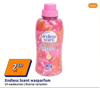 Action Endless Scent wasparfum aanbieding