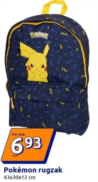 Action Pokémon rugzak aanbieding