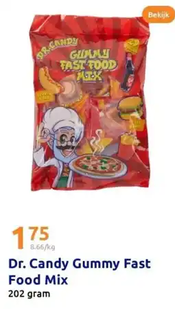Action Dr. Candy Gummy Fast Food Mix aanbieding