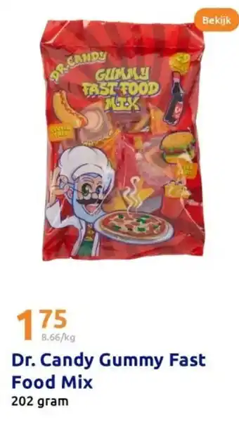Action Dr. Candy Gummy Fast Food Mix aanbieding