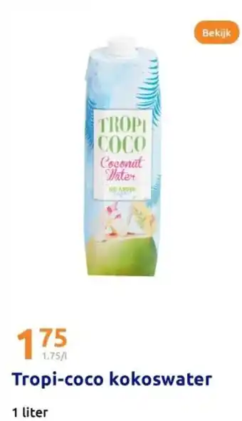 Action Tropi coco kokoswater aanbieding