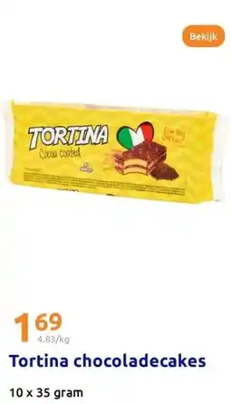 Action Tortina chocoladecakes aanbieding