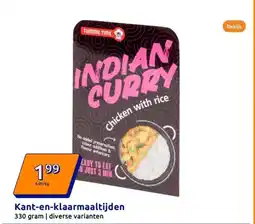 Action Kant en klaarmaaltijden aanbieding