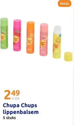 Action Chupa Chups lippenbalsem aanbieding