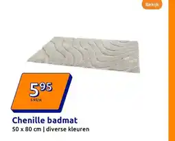 Action Chenille badmat aanbieding