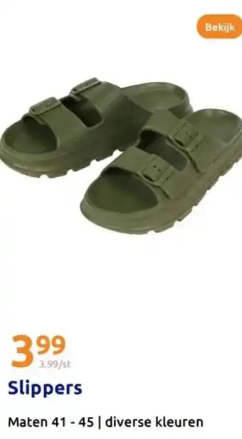 Action Slippers aanbieding