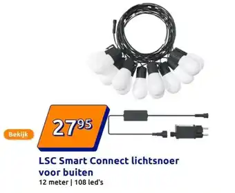Action LSC Smart Connect lichtsnoer voor buiten aanbieding