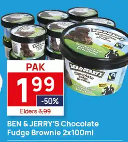 Butlon BEN & JERRY'S Chocolate Fudge Brownie aanbieding