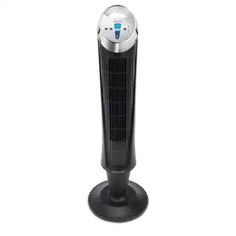 Amazon Honeywell Quietset Toren, Staande Stille Ventilator, Zwart/Zilver, 1 Stuk aanbieding
