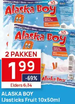 Butlon Alaska Boy IJssticks Fruit aanbieding