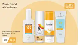 De Online Drogist Zonnebrand aanbieding