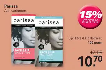 De Online Drogist Parissa aanbieding