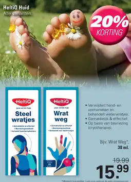 De Online Drogist HeltiQ Huid aanbieding
