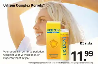 De Online Drogist Urtizon Complex Korrels aanbieding