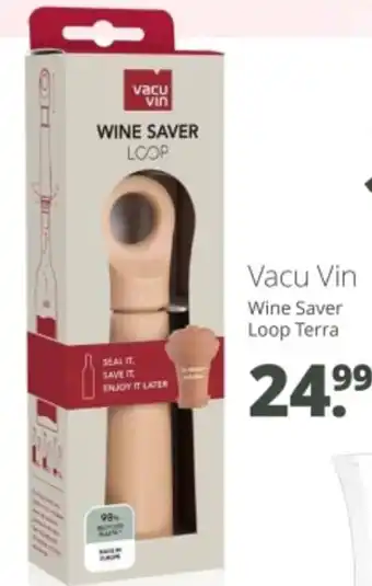 Mitra Vacu Vin Wine Saver Loop Terra aanbieding