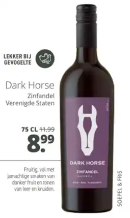 Mitra Dark Horse Zinfandel aanbieding