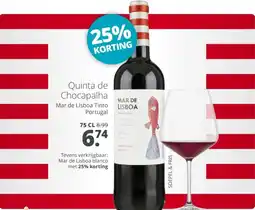 Mitra Quinta de Chocapalha Mar de Lisboa Tinto aanbieding