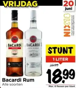 Vomar Voordeelmarkt Bacardi Rum aanbieding